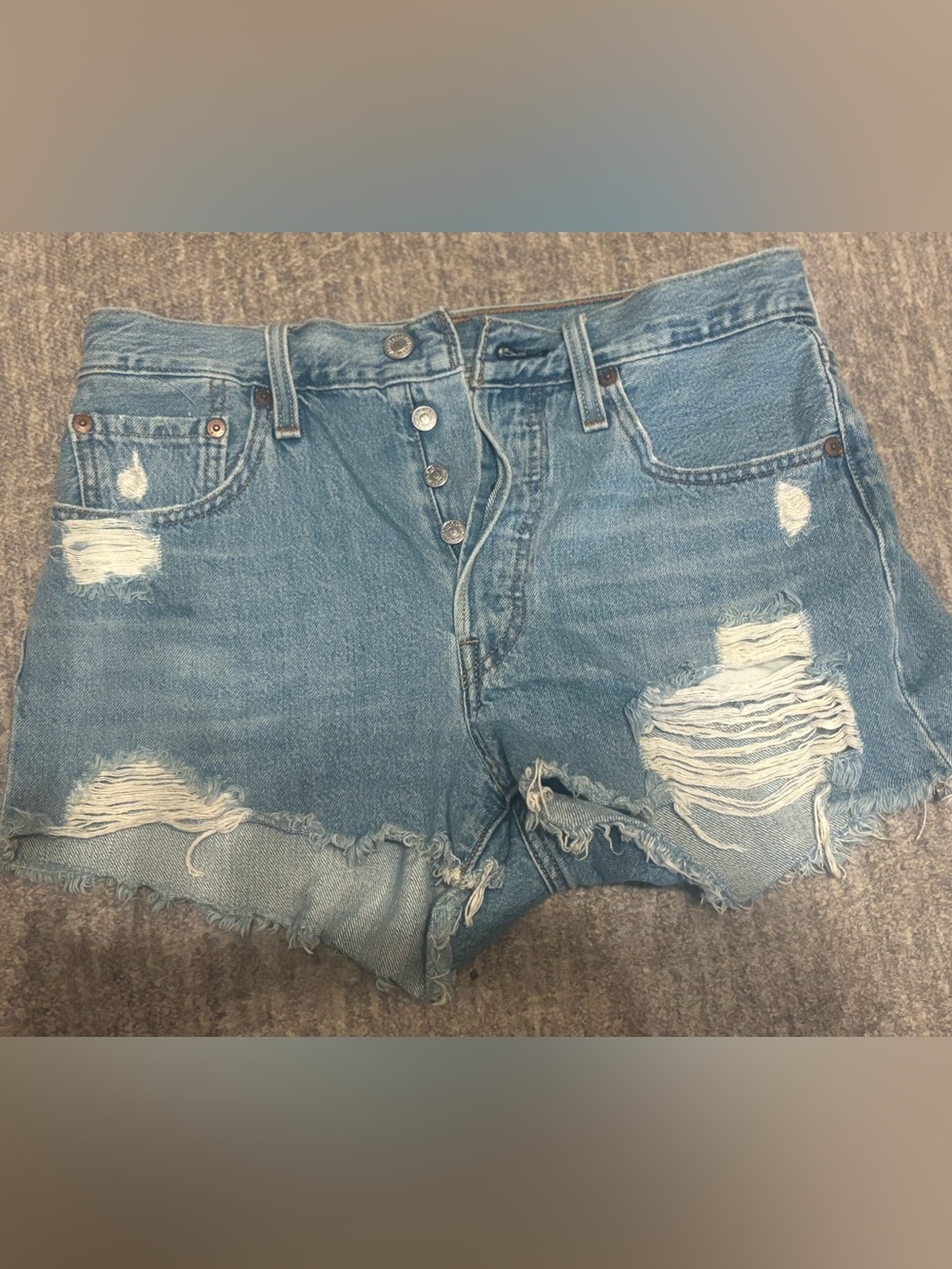 Women’s Levi’s 501 Jean Shorts Size 27